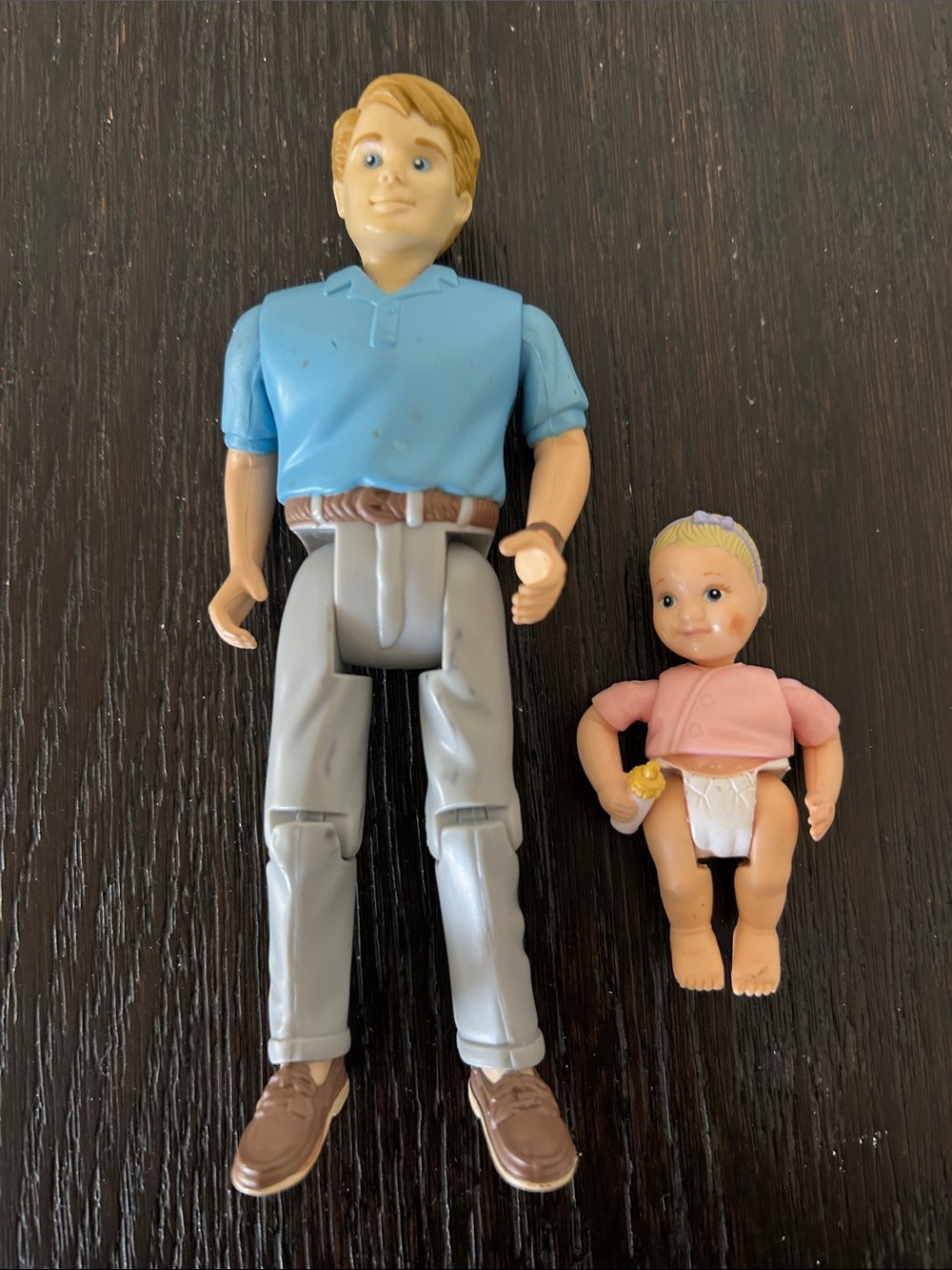 Fischer-Price Loving  Family Baby Doll and Dad Doll